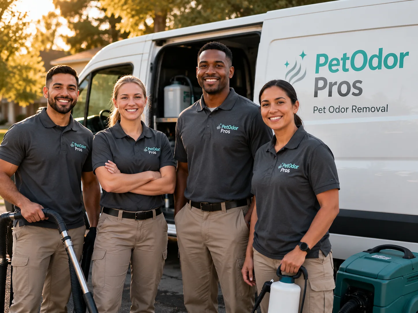 Pet Odor Removal team serving Raymore, MO